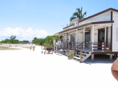 the small airport on Caye Caulker